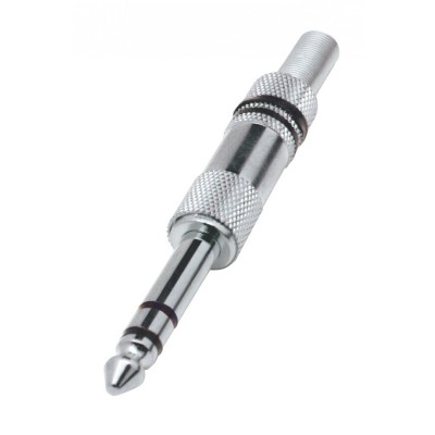 O6,3 mm stereo vidlica, voľná, - SK 3M